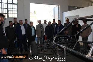 بازدید علمی از شرکت دیزل سنگین آمل