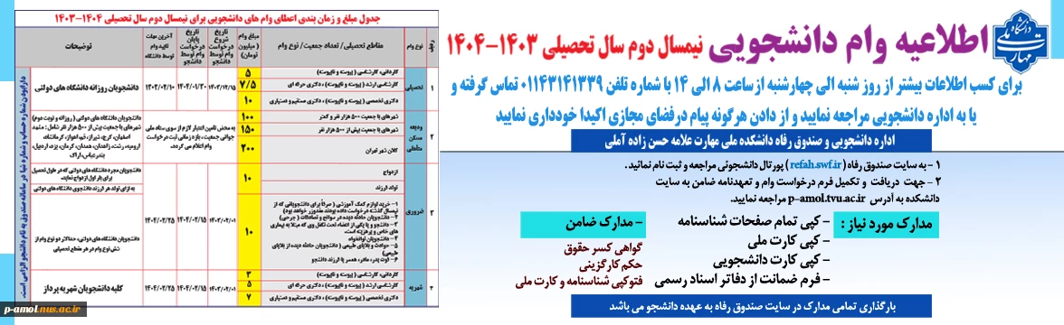 وام دانشجویی